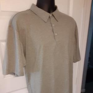 Vintage Arnold Palmer 3 Button Grey Golf Shirt